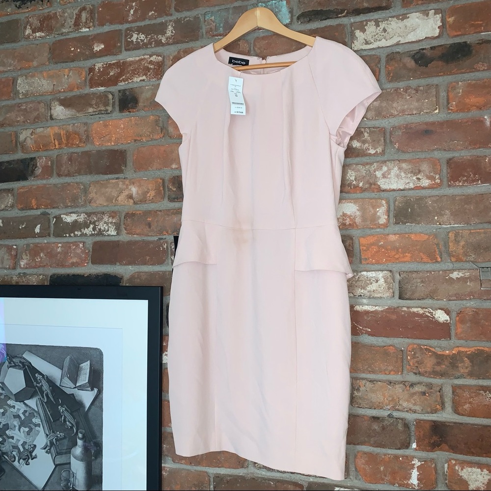 Bebe pink dress